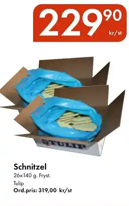 Snabbgross TULIP Schnitzel erbjuda
