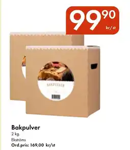 Snabbgross Ekströms Bakpulver erbjuda
