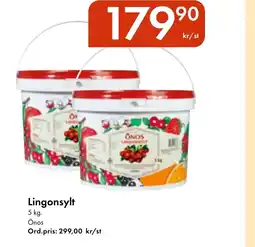 Snabbgross Önos Lingonsylt erbjuda