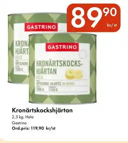 Snabbgross GASTRINO Kronärtskockshjärtan erbjuda