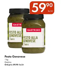 Snabbgross GASTRINO Pesto Genovese erbjuda
