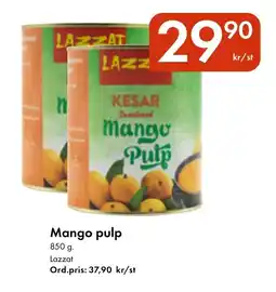 Snabbgross LAZZAT Mango pulp erbjuda