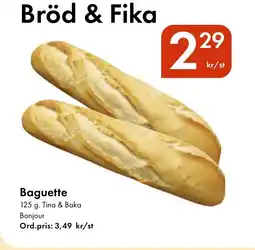 Snabbgross Baguette erbjuda