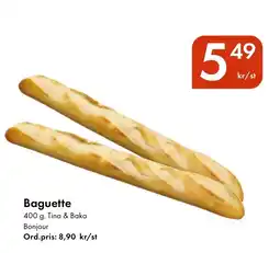 Snabbgross Baguette erbjuda