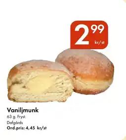 Snabbgross Vaniljmunk erbjuda