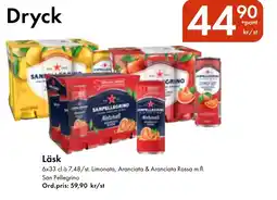 Snabbgross San Pellegrino Läsk erbjuda