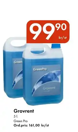Snabbgross GreenPro Grovrent erbjuda