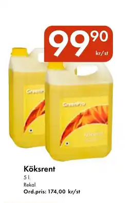 Snabbgross Rekal Köksrent erbjuda