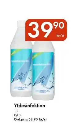Snabbgross Rekal Ytdesinfektion erbjuda