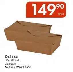 Snabbgross Delibox erbjuda