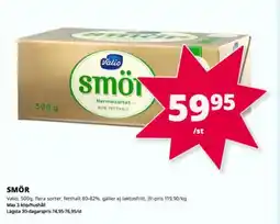 Tempo Valio Smör erbjuda