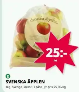 Tempo Svenska äpplen erbjuda