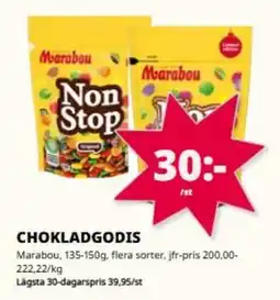 Tempo Marabou Chokladgodis erbjuda