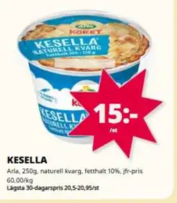 Tempo Arla Kesella erbjuda