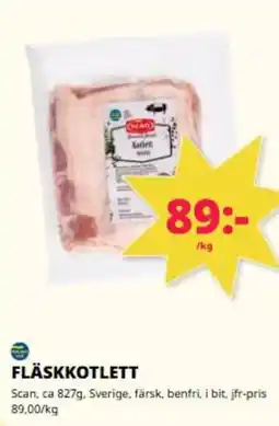 Tempo SCAN Fläskkotlett erbjuda