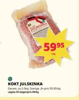 Tempo Garant Kokt julskinka erbjuda