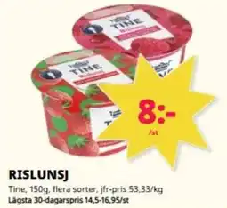 Tempo TINE Rislunsj erbjuda