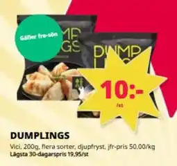 Tempo VICI Dumplings erbjuda