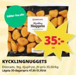 Tempo ELDORADO Kycklingnuggets erbjuda