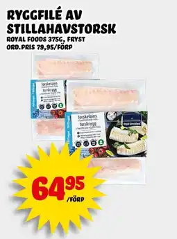 Nelins ROYAL FOODS Ryggfilé av stillahavstorsk erbjuda