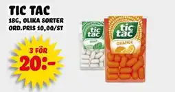 Nelins Tic Tac erbjuda