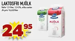Nelins Valio Laktosfri mjölk erbjuda
