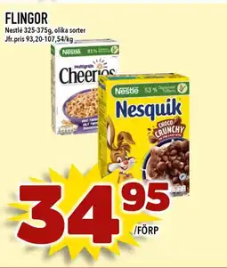 Nelins Nestlé Flingor erbjuda