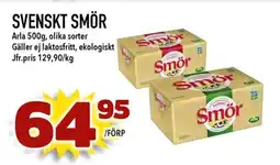 Nelins ARLA Svenskt smör erbjuda
