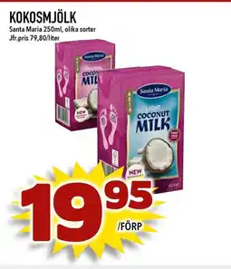 Nelins Santa Maria Kokosmjölk erbjuda