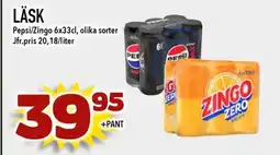 Nelins Pepsi/Zingo Läsk erbjuda
