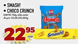 Nelins OLW • Smash! • Choco crunch erbjuda