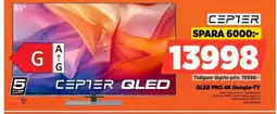 Power CEPTER QLED PRO 4K Google-TV CR65ZM1000SB erbjuda