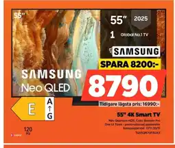 Power SAMSUNG 55" 4K Smart TV TQ55QN70FAUXX erbjuda