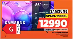 Power SAMSUNG 85" QLED 4K Smart TV TQ85Q6FAAUXXC erbjuda
