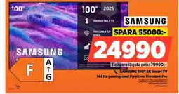 Power SAMSUNG 100″ 4K Smart TV TQ100QN80FUXX erbjuda