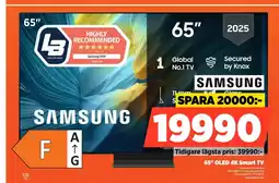 Power SAMSUNG 65" OLED 4K Smart TV TQ65S95FATXXC erbjuda
