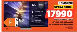 Power SAMSUNG 65" S90F OLED 4K Smart TV TQ65S90FATXXC erbjuda