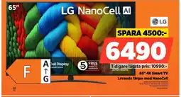 Power LG 65″ 4K Smart TV 65NANO81A6A erbjuda