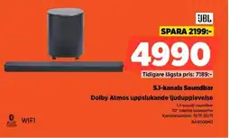 Power JBL 5.1-kanals Soundbar BAR500M2 erbjuda