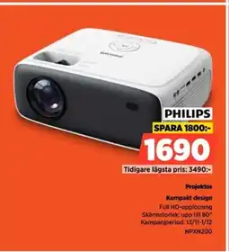 Power PHILIPS Projektor NPXN200 erbjuda