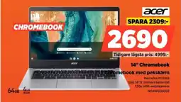 Power ACER 14" Chromebook NXAWGED002 erbjuda