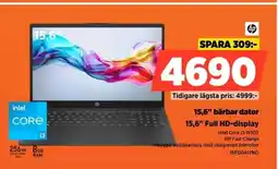 Power HP 15,6" bärbar dator 15FD0417NO erbjuda