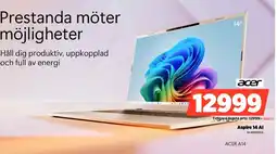 Power ACER Aspire 14 Al NXJNZEDOOA erbjuda