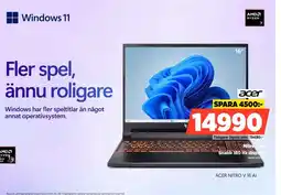 Power ACER Nitro V 16 NHQYYEDOOT erbjuda