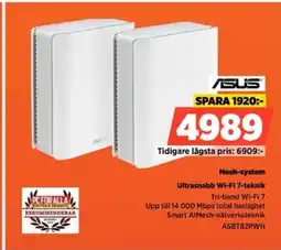 Power ASUS Mesh-system ASBT82PWH erbjuda