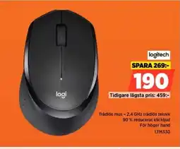 Power Logitech LTM330 Trådlös mus erbjuda