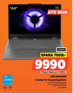 Power Lenovo LOQ Essentiell 83SC001BMX erbjuda