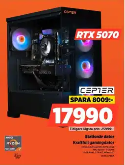 Power CEPTER Stationär dator CESR757BKA erbjuda