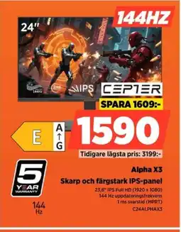 Power CPTER Alpha X3 C24ALPHAX3 erbjuda