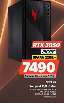 Power ACER Nitro 20 DGBQBEQ003 erbjuda